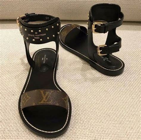 lv gladiator sandals|louis vuitton 36.5 sandals.